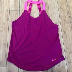 Purple & Pink Womens Nike Tank Top